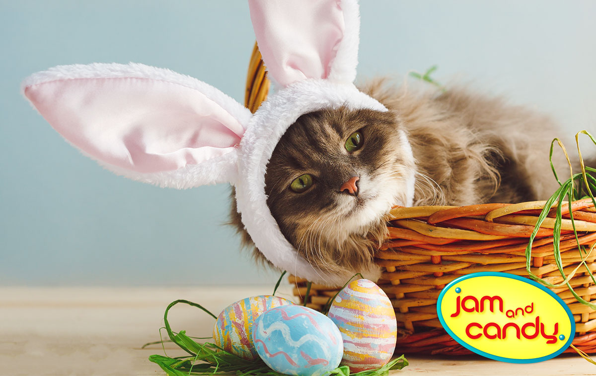 Jam and Candy wishes you a happy Easter