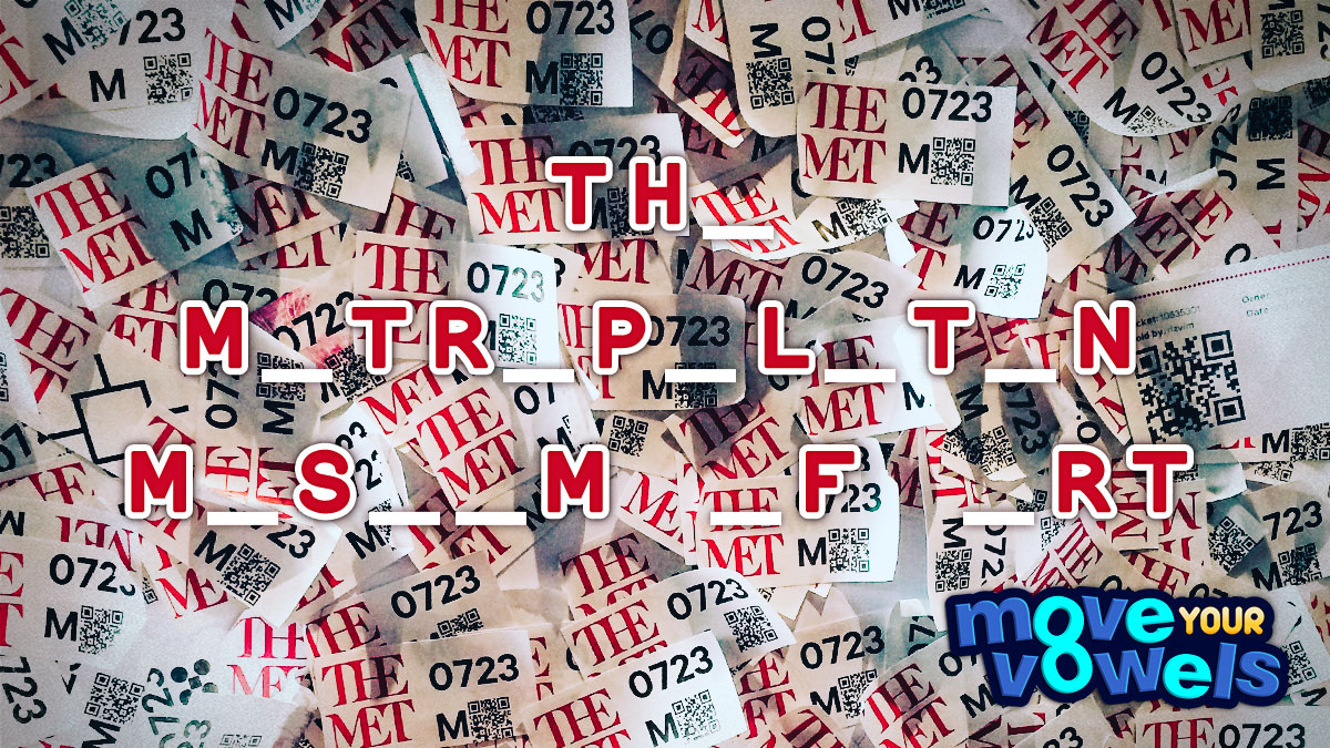 Move Your Vowels Mini