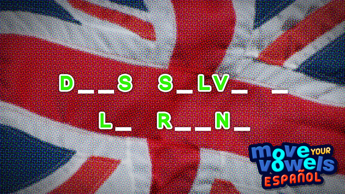 Move Your Vowels en Español