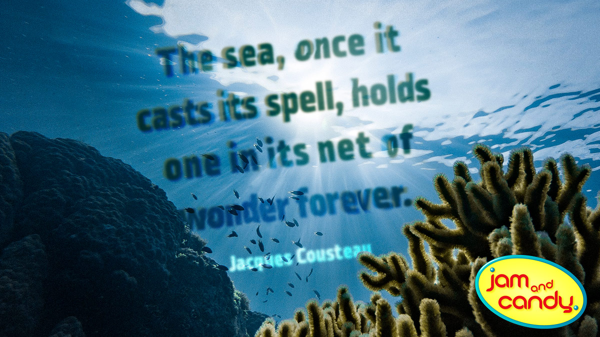 The Sea. The Sea.