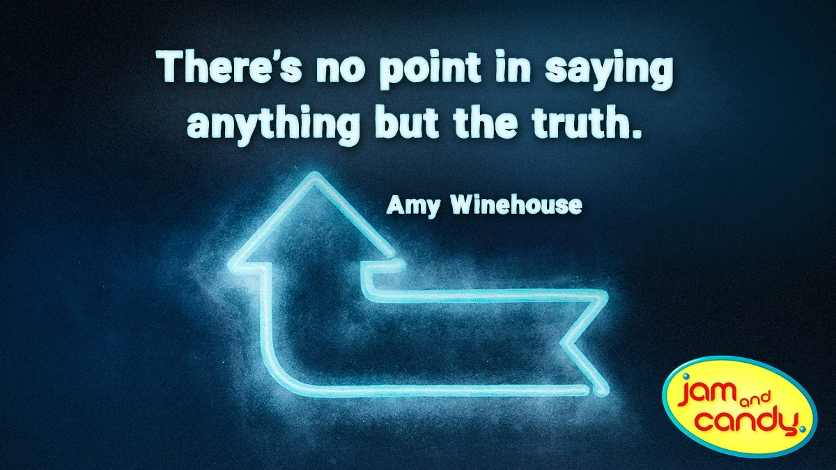 If you tell the truth, you don't have to remember anything.