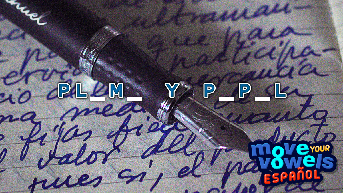 Move Your Vowels en Español