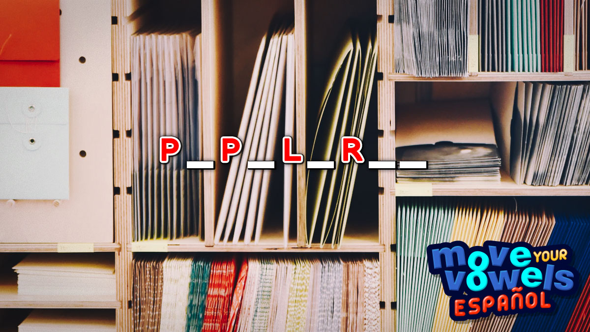 Move Your Vowels en Español