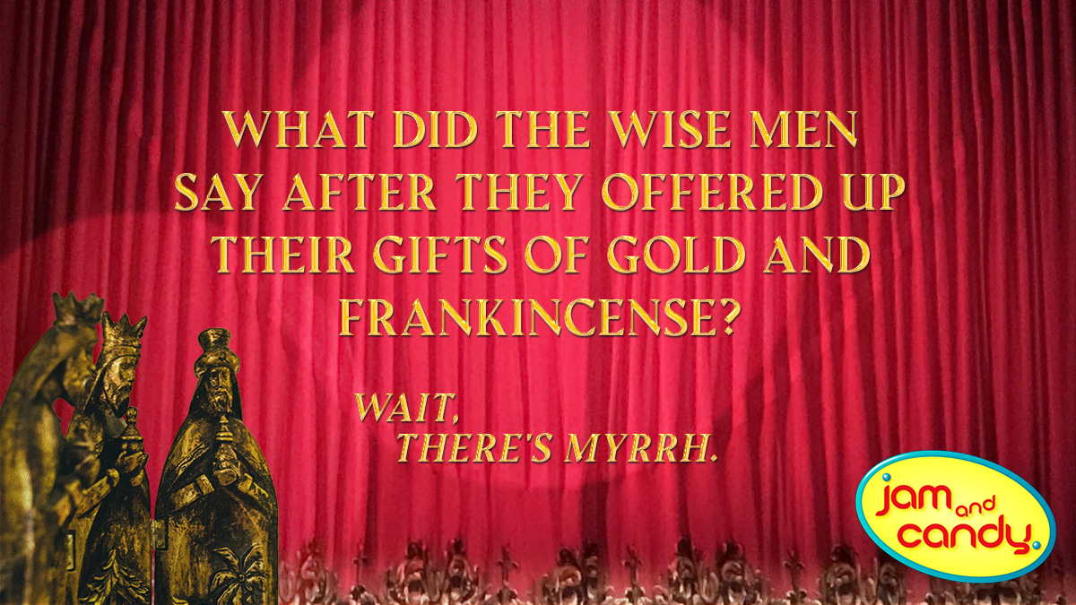 Three wise guys walk into a bar...