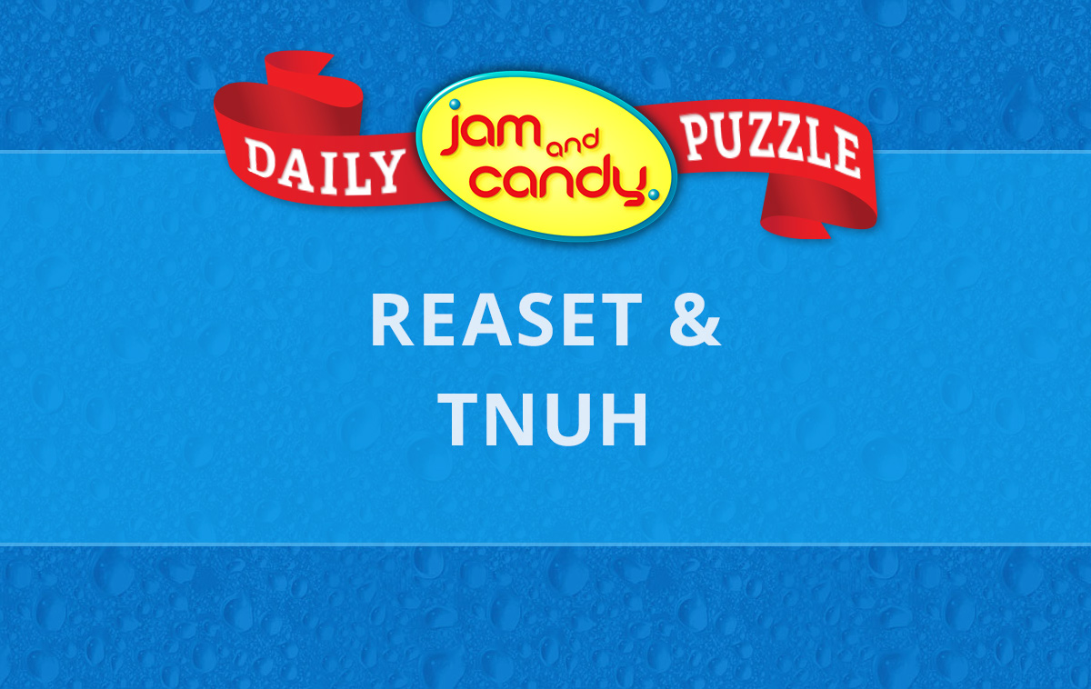 Jam and Candy Daily Scrambled Word Puzzle 230408