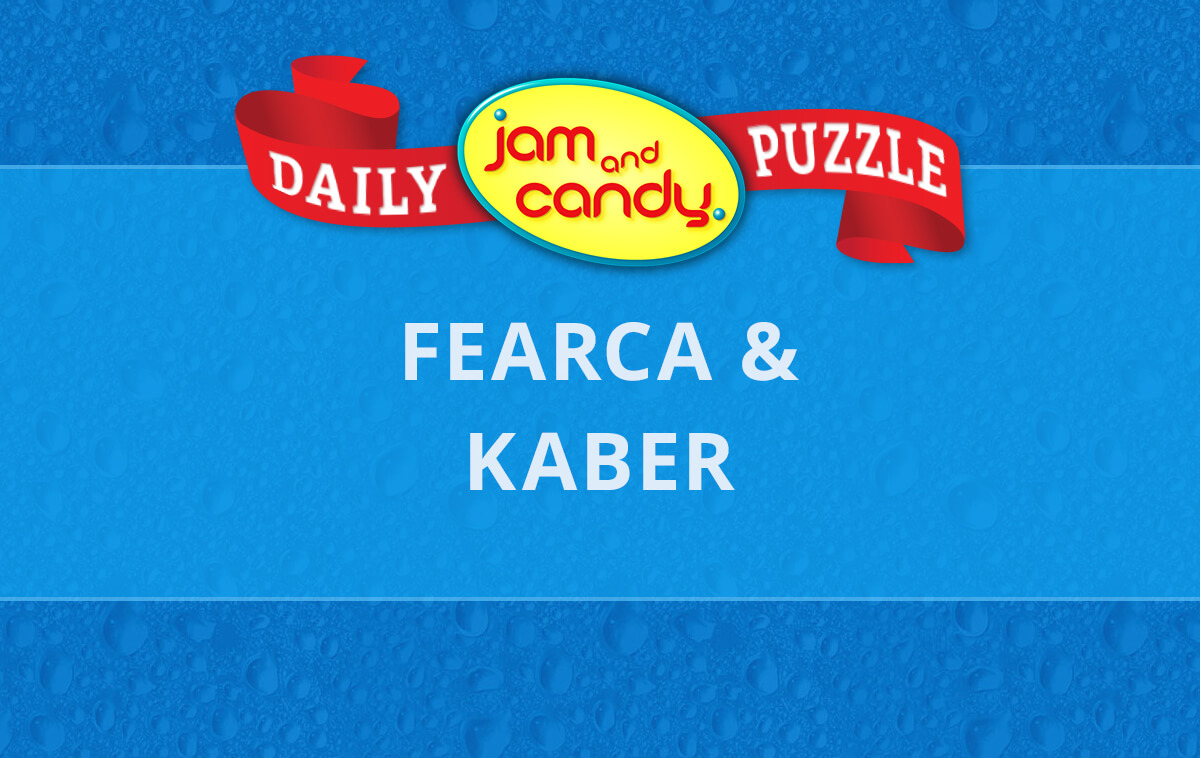 Jam and Candy Daily Scrambled Word Puzzle 230519