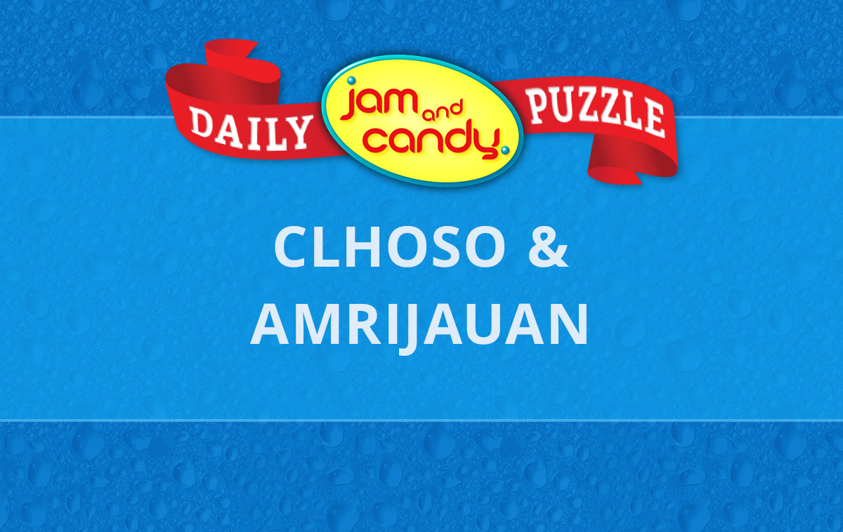 Jam and Candy Daily Scrambled Word Puzzle 230620
