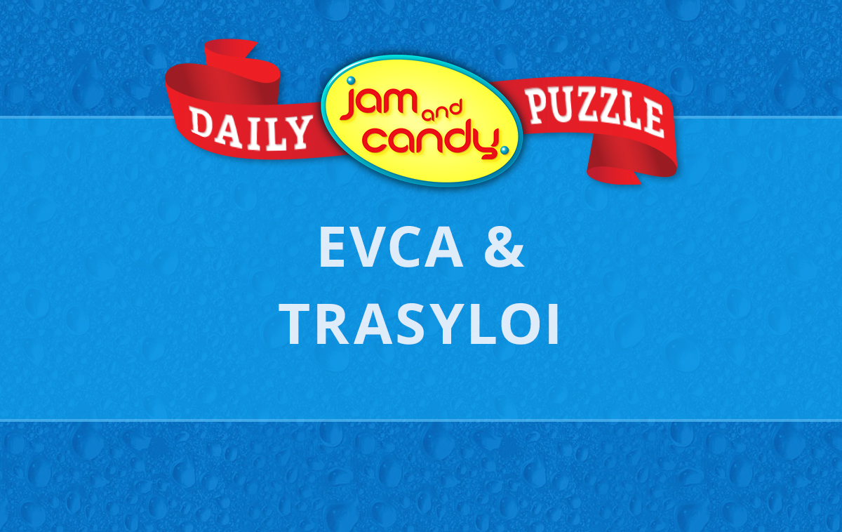 Jam and Candy Daily Scrambled Word Puzzle 230708
