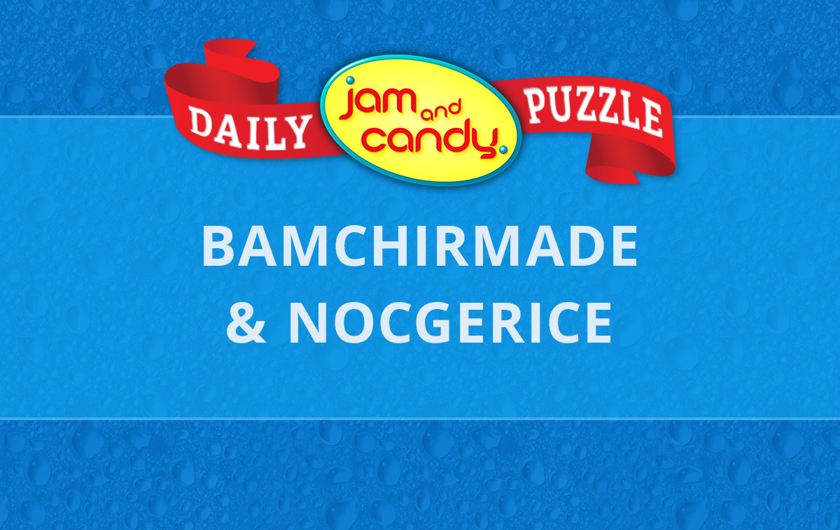 Jam and Candy Daily Scrambled Word Puzzle 230726