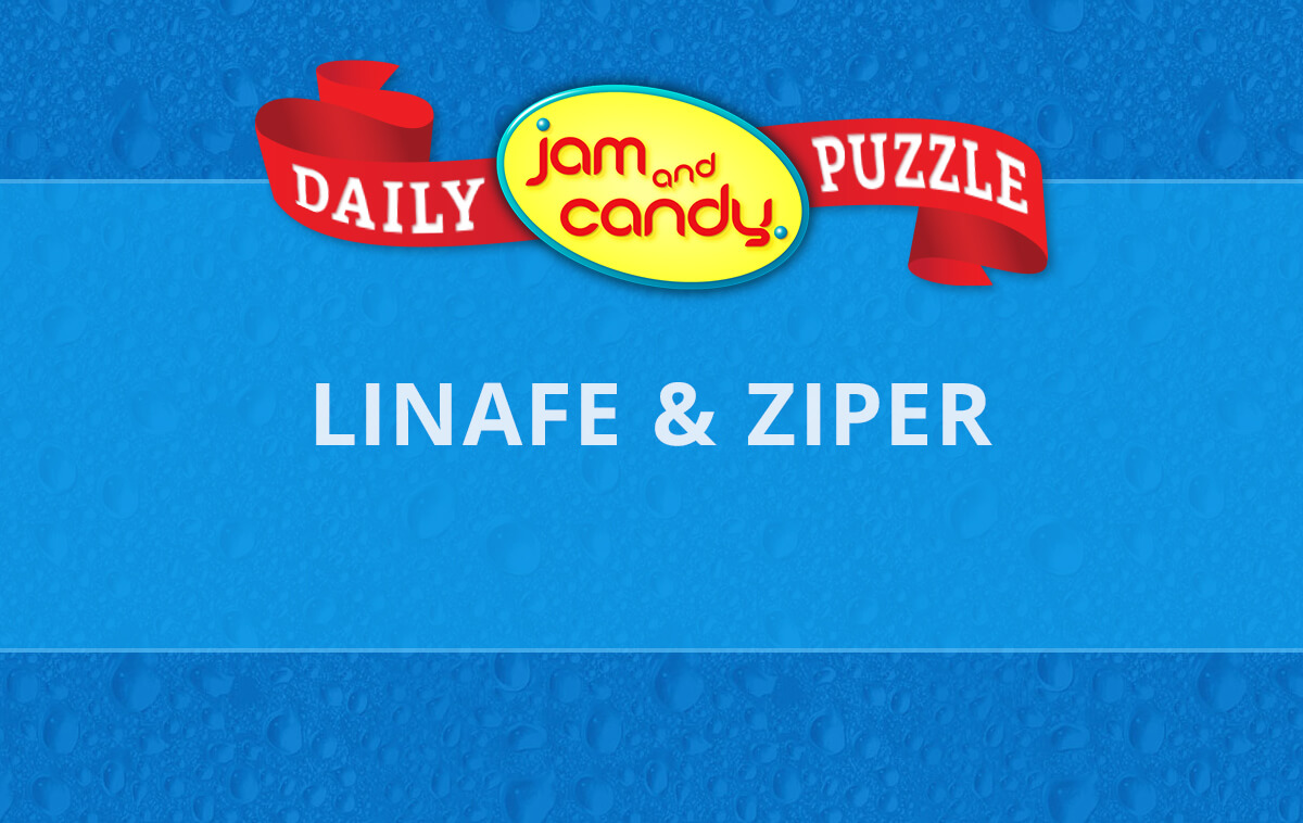 Jam and Candy Daily Scrambled Word Puzzle 230808