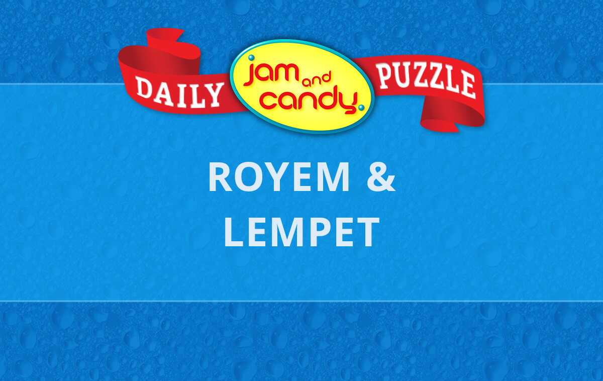 Jam and Candy Daily Scrambled Word Puzzle 230826