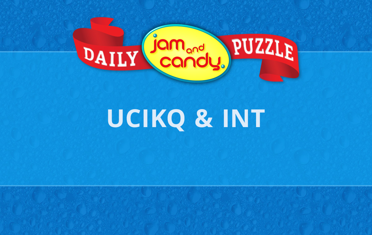 Jam and Candy Daily Scrambled Word Puzzle 230929