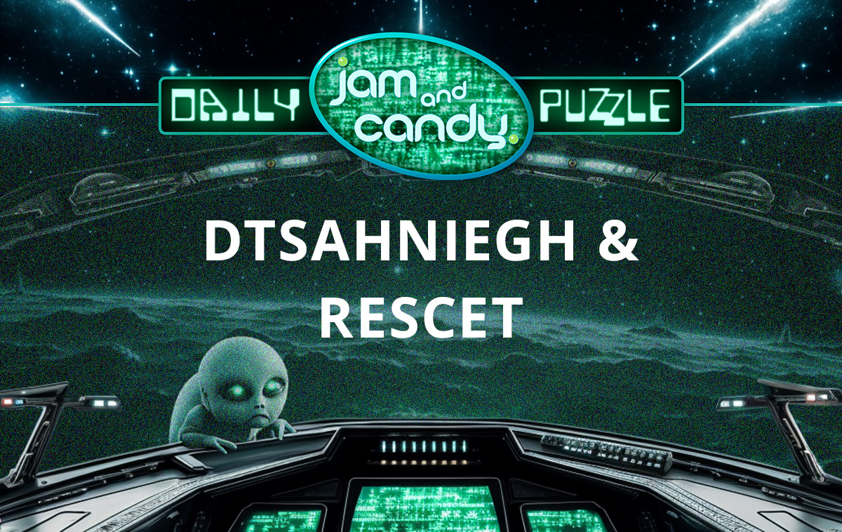 Jam and Candy Daily Scrambled Word Puzzle 231015
