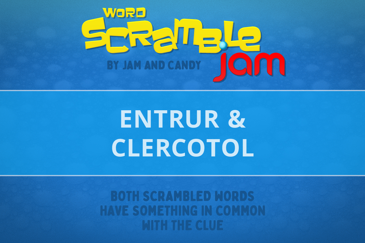 Jam and Candy Daily Scrambled Word Puzzle 240415