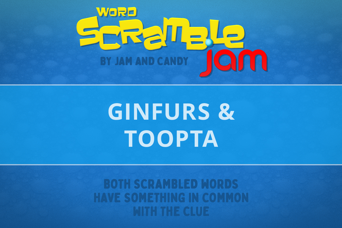 Jam and Candy Daily Scrambled Word Puzzle 240419