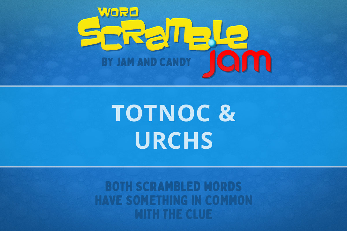 Jam and Candy Daily Scrambled Word Puzzle 240501