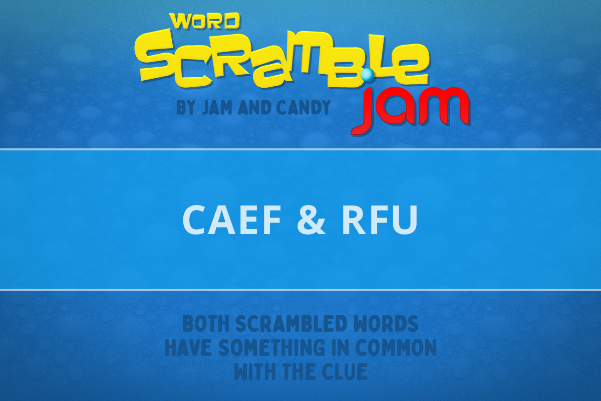 Jam and Candy Daily Scrambled Word Puzzle 240510